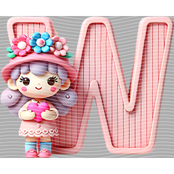 Cartoon letters-CL 632